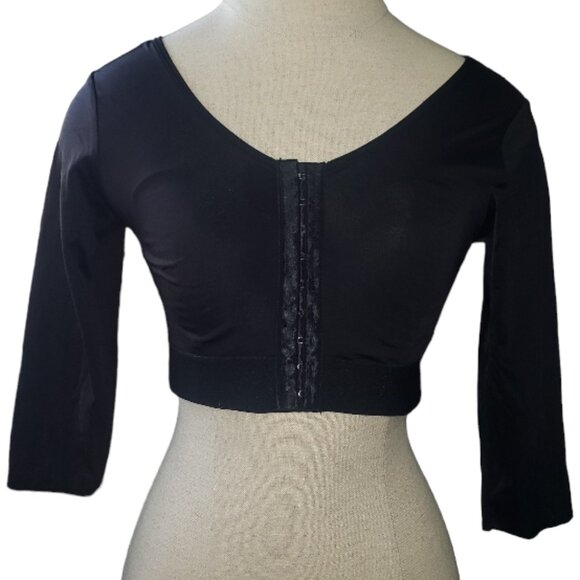 CT1561 Post Surgical Black Adjustable Vest L - Picture 1 of 13